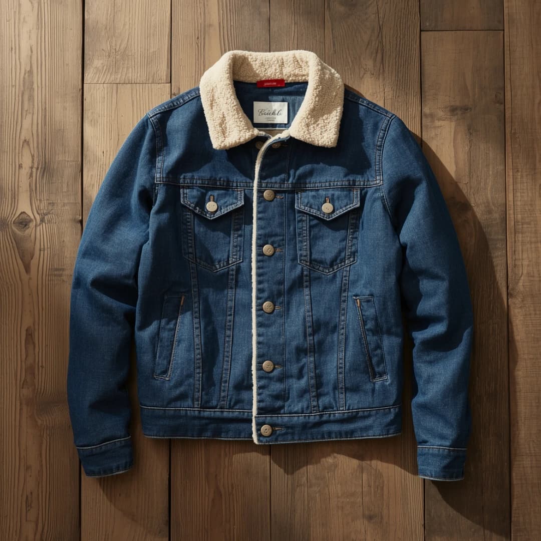 Classic Denim Overcoat